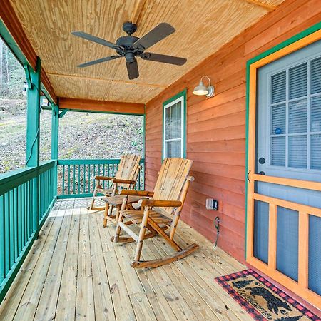 Smoky Mountain Cabin With Camping Area And Fire Pit! Whittier ภายนอก รูปภาพ