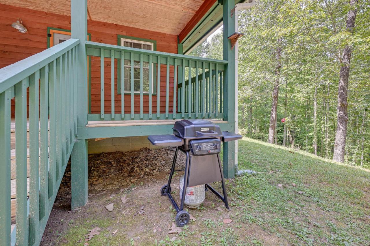 Smoky Mountain Cabin With Camping Area And Fire Pit! Whittier ภายนอก รูปภาพ