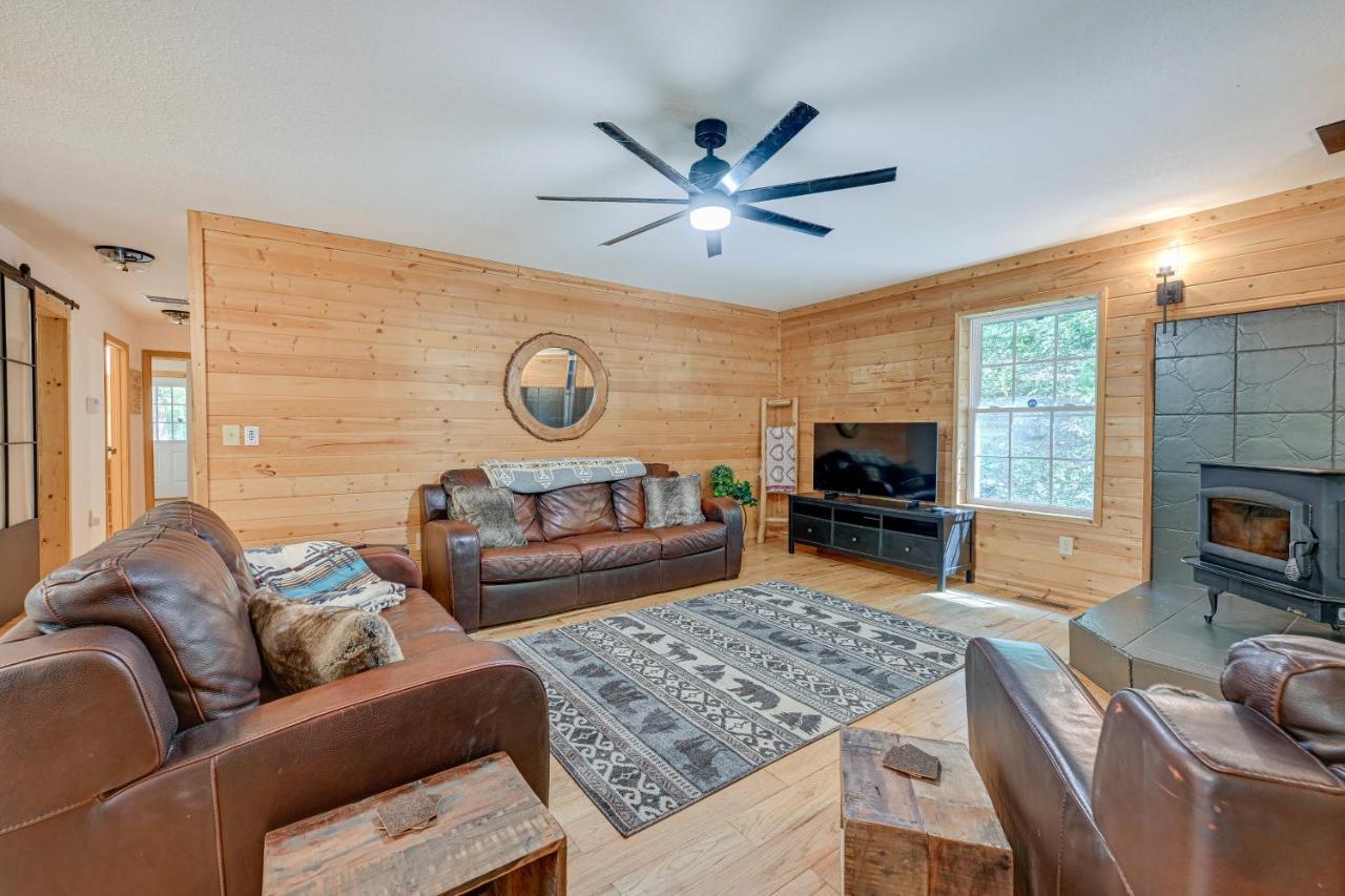 Smoky Mountain Cabin With Camping Area And Fire Pit! Whittier ภายนอก รูปภาพ